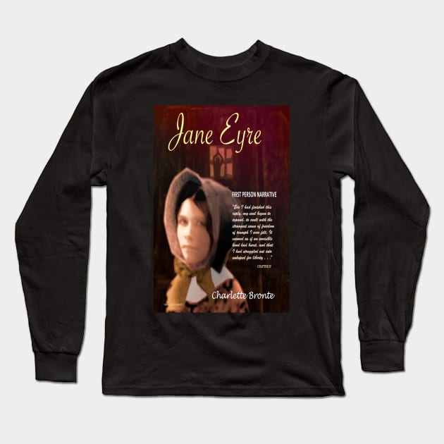 Jane Eyre 1st Person Narrative Long Sleeve T-Shirt by KayeDreamsART